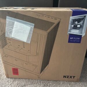 NZXT H7 Flow Airflow Case in White